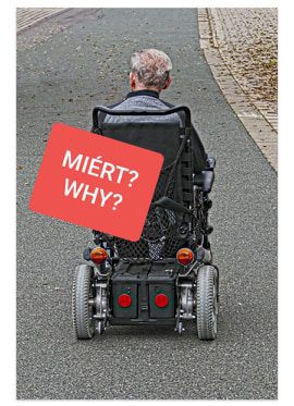 WHY campaign 4: Why do people in wheelchairs go on the roads instead of the pavement?!